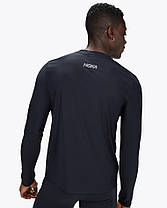 Футболка для спорту з довгим рукавом чоловіча HOKA AIROLITE RUN LONG SLEEVE 1151072 BLK, фото 3