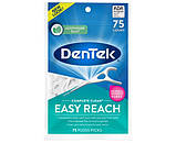 Флоc-зубочистки для комплексного очищення задніх зубів DenTek 75 шт, фото 2
