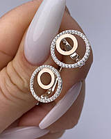 Сережки з золотом 375п