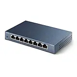 Світч TP-Link TL-SG108 Blue 8 портів, фото 2