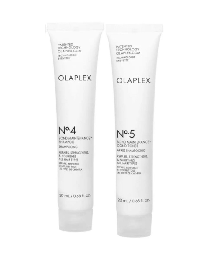 Набір Olaplex No4 і No5, Bond Maitenance Conditioner & Shampoo, шампунь і кондиціонер 2Х20мл