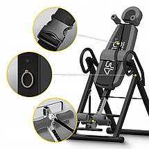 Стіл інверсійний 4FIZJO регульований 4FJ0655 Black/Grey Poland, фото 3