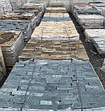 Фасадна плитка із сланцю "Смарагд" для цоколя, фасаду, облицювання будинку, фото 3