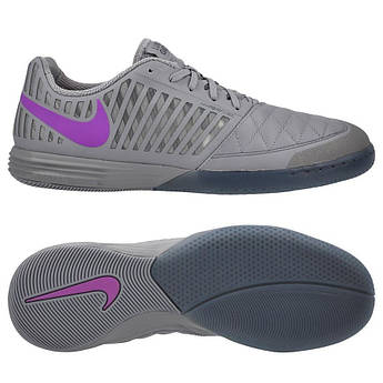 Футзалки Nike Lunar Gato II IC 580456-501, Сірий, Розмір (EU) — 41