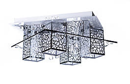 ЛЮСТРА ПОТОЛОЧНА НА 4 ЛАМПИ 20314/4+1