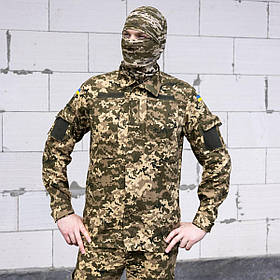 Чоловічий армійський костюм для ЗСУ Tactical тактична форма Піксель 7072 50 розмір uio