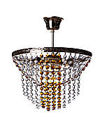 Люстра кришталева підвісна, світильник підвісний Sunlight на 4 лампи 0981/4 E