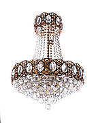 Люстра кришталева підвісна, світильник підвісний Sunlight на 6 ламп 1051/6 E