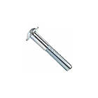 DIN967 М4х55 4.6 гвинт з буртиком цинк білий часткова різьба крок 0,7 (500шт.) [502020000502405520] напівкругла PZ2 Metalvis