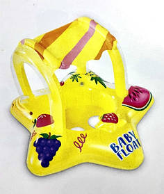 Плотик 56573 (12шт) Зірочка з дахом 81-79 см, до 15кг