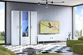 Вітальня (комплект) з ЛДСП і МДФ Verona 4 Artos Design Польща