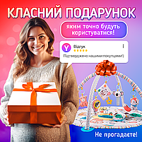 Розвиваючий килимок для дітей (немовлят) з дугами A1 (BabyMat-1M), фото 8