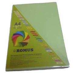 Папір Romus A4 80 г/м2 100sh Light green R50638 smart