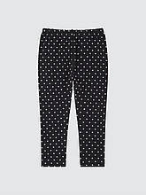 Дитячі легінси UNIQLO принтом у горошок 1159807633 (Синій, 6-12M)