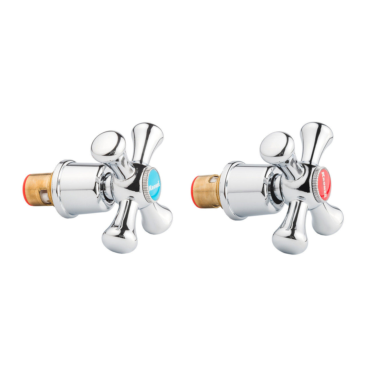 Ручка з кран-буксою для змішувача Kroner KRM - C985 (пара), фото 1