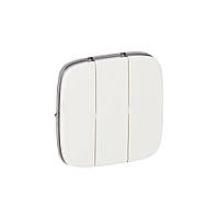 Клавіша вимикача 3-клавішного Legrand Valena ALLURE білий