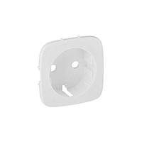 Лицьова панель розетки із заземленням Legrand Valena ALLURE білий