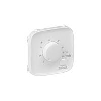 Лицьова панель термостата теплої підлоги Legrand Valena ALLURE білий