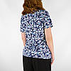 Футболка жіноча трикотажна Футболка з квітковим принтом бавовна (Угорщина), фото 9