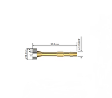 Корпус цанги з газовою лінзою ( T1GL - 1.0mm, 1.6mm, 2.0mm, 2.4mm, 3.2mm ) для пальника T1W серії ARC