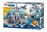 Конструктор Sluban M38-B0828 Police Поліцейська ділянка берегової охорони 1016 деталей, фото 2