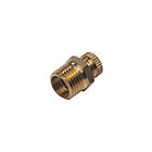 Клапан зливний латунний для компресорів, 1/4 ", круглий вентиль INTERTOOL PT-5020