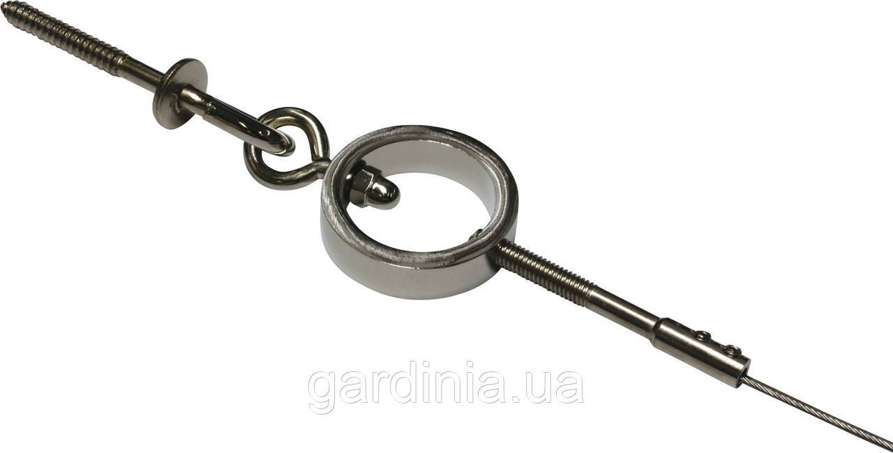 Карниз Gardinia струнний Кільце, хром