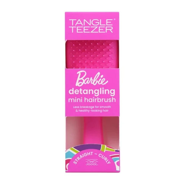 Універсальний гребінець Tangle Teezer The Wet Detangler Mini Dopamine Pink (Barbie)