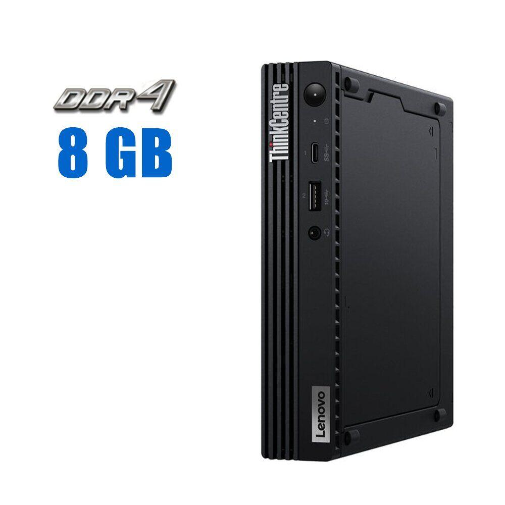 Неттоп Lenovo ThinkCentre M60e USFF (11LV-009RUA)/ Core i3-1005G1/ 8 GB RAM/ 240 GB SSD/ UHD