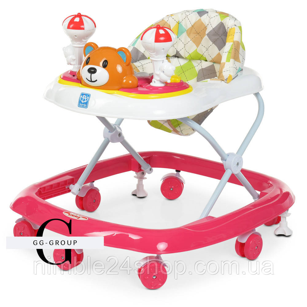 Дитячі ходунки Bambi «Ведмедик з брязкальцем