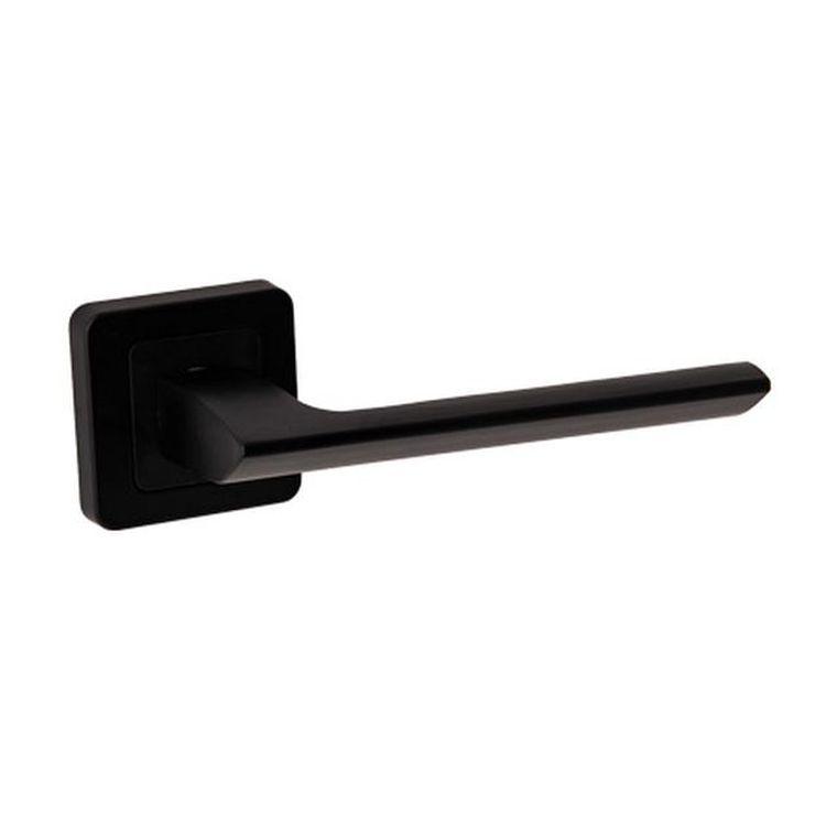 Ручки дверні роздільні Sempra H-22105-A-BLM чорний матовий, фото 1