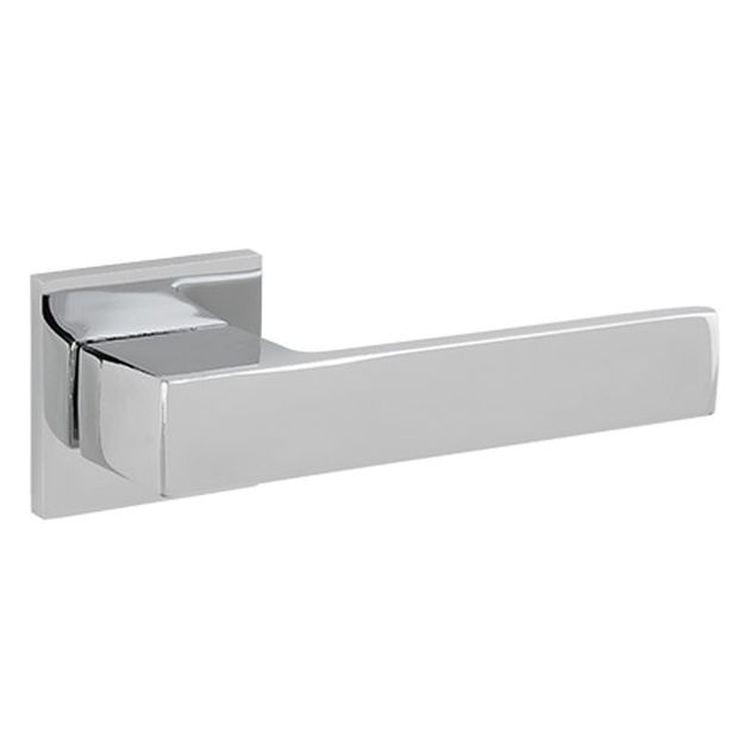 Ручки дверні роздільні Sempra H-30115-A-CR хром, фото 1