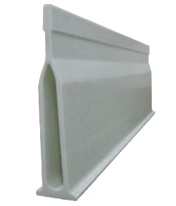 Ригель, лага з скловолокна 120мм, порожниста, посилена