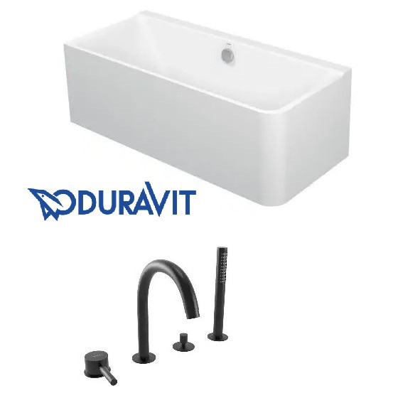 Ванна акрилова з панеллю 1800x800 Duravit P3 Comforts Німеччина