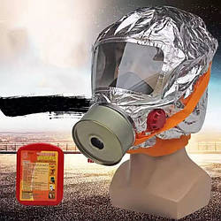 Маска протигаз, панорамний протигаз SZ-363 Fire mask