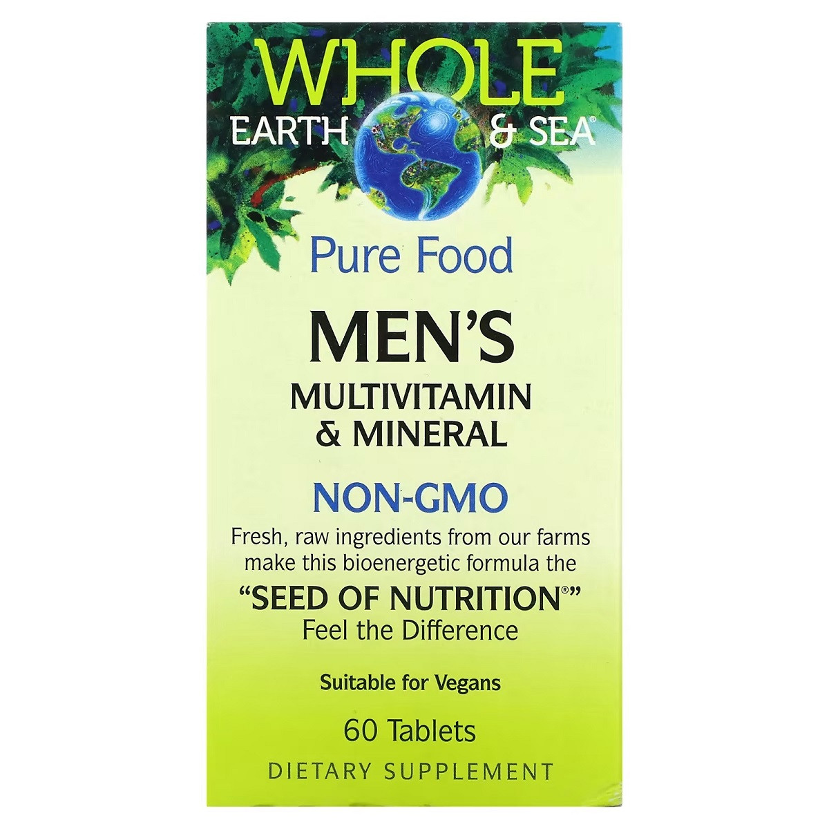 Мультивітамінний і мінеральний комплекс для чоловіків, Men's Multivitamin&Mineral, Natural Factors, 60 таблеток, фото 1