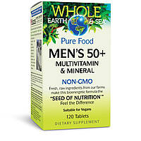 Мультивітамінний та мінеральний комплекс для чоловіків 50+, Men's 50+, Natural Factors, 120 таблеток