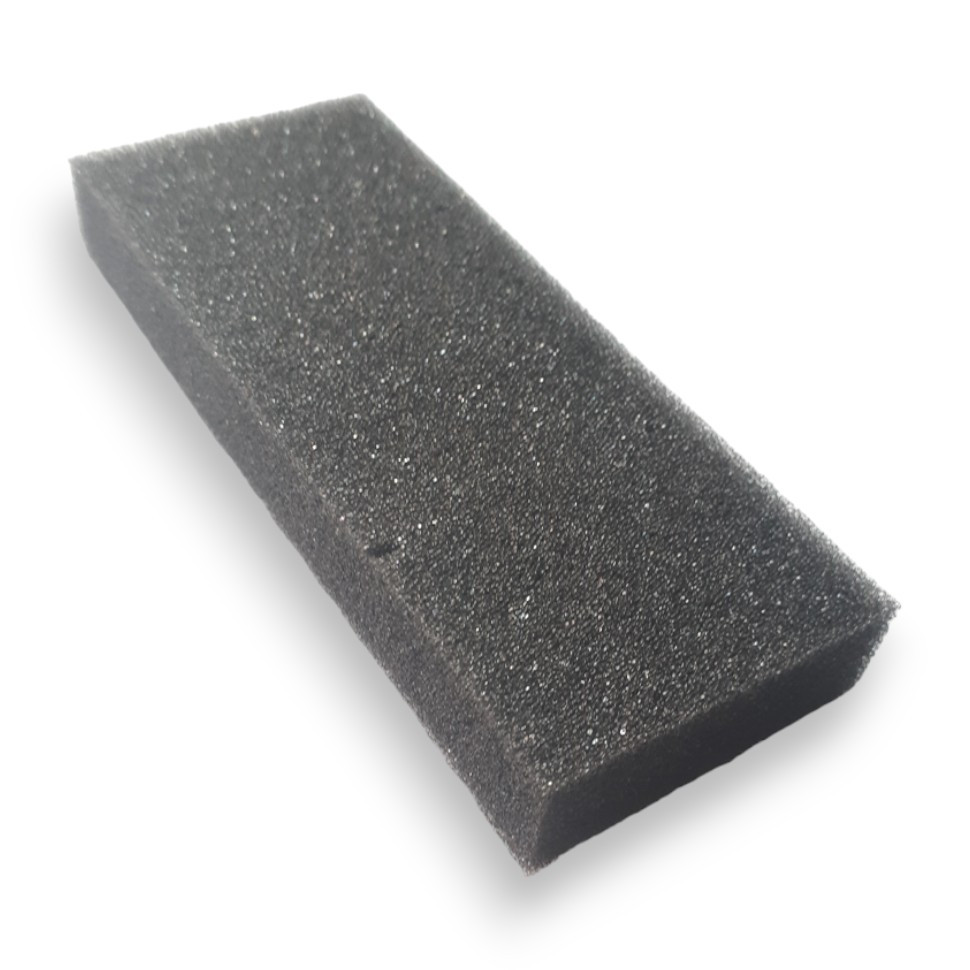 Дрібнопористий фільтруючий вкладиш 105х40х15 мм для акваріумних фільтрів