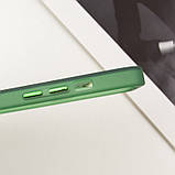 Чохол TPU+PC Lily with MagSafe для Apple iPhone 15 (6.1") Army Green, фото 8