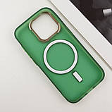 Чохол TPU+PC Lily with MagSafe для Apple iPhone 14 Pro Max (6.7") Army Green, фото 5