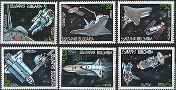 Болгарія 1991 космос - MNH,XF