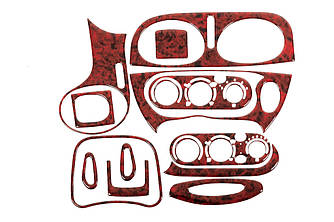 Накладки на панель 1996-1999 (Meric, Туреччина) Дерево для Renault Megane I рр від VLF комп.