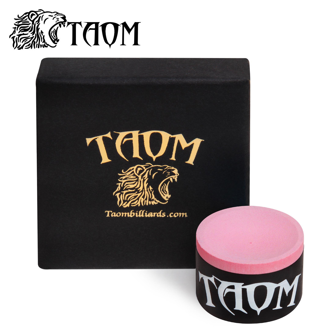 Крейда більярдна для кия Taom Pyro Chalk Pink Edition, фото 1
