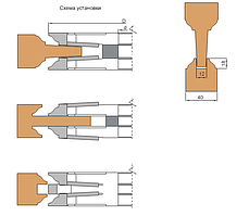 Комплект фрез, напаяних пластинами твердого сплаву, для повної обробки глухих филенчастых дверей