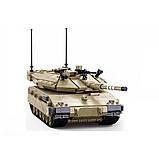Конструктор SLUBAN M38-B1022 Меркава Mk.4 на радіокеруванні, 937 деталей, фото 2