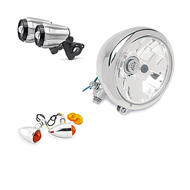 Освітлення (фари, стопи, повороти)