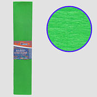 Креп-бумага 100%, светло-зеленый 50*200см, 20г/м2