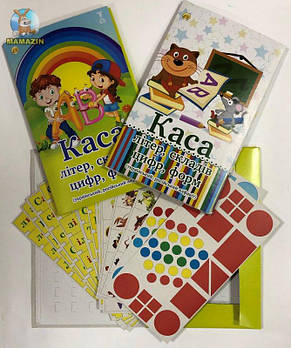 Обучающие наборы букв и цифр для детей "Тетрада" ТЕ383 G-Rich