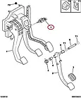 Датчик педалі гальма (4 контакти) на Fiat Ducato 244, Peugeot Boxer, Citroen Jumper (02-06), 453450, 46840510, фото 3