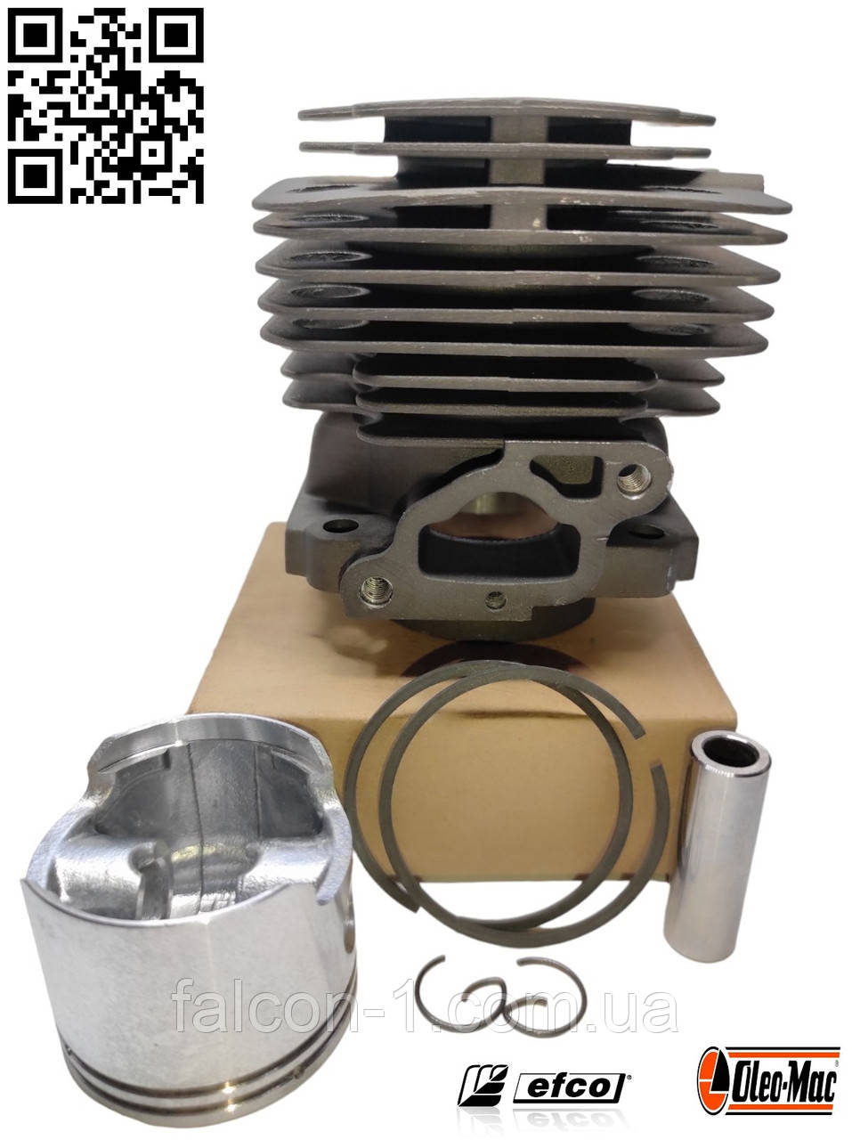 Циліндр з поршнем Оleo-Мас 744 746Т 753 754 755 Efco 8460 8530 8550 61112036C 61112035I 61112043R поршнева група ЦПГ
